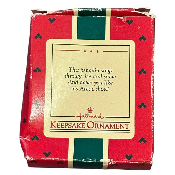 Hallmark Keepsake Penguin Ornament Arctic Tenor Handcrafted Decoration - Picture 2 of 5